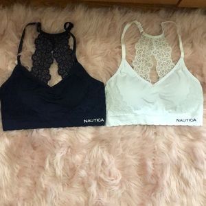 **NEW** Nautica Racerback Bralettes Size Medium